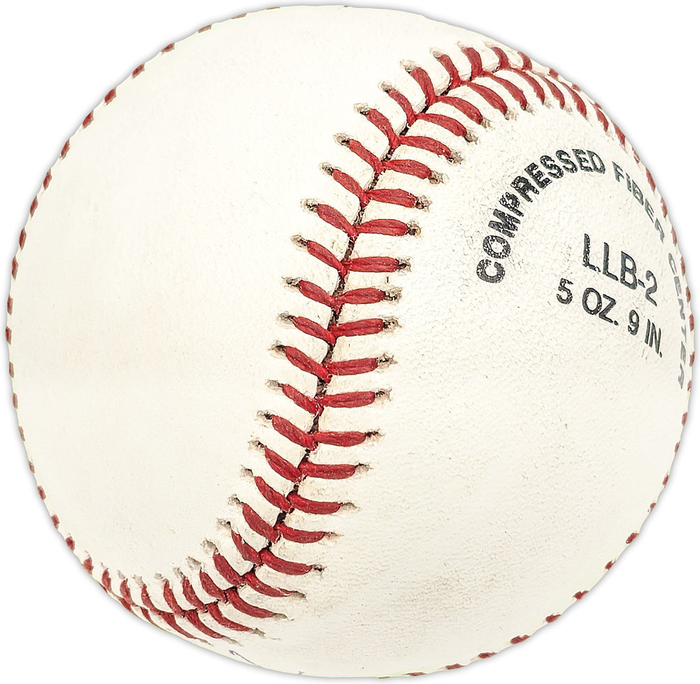 Fay Vincent Autographed Official Little League Baseball Commissioner #227439 Image a