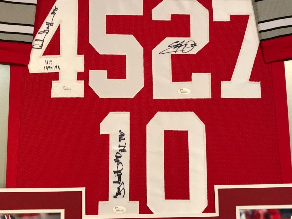 troy smith autographed jersey