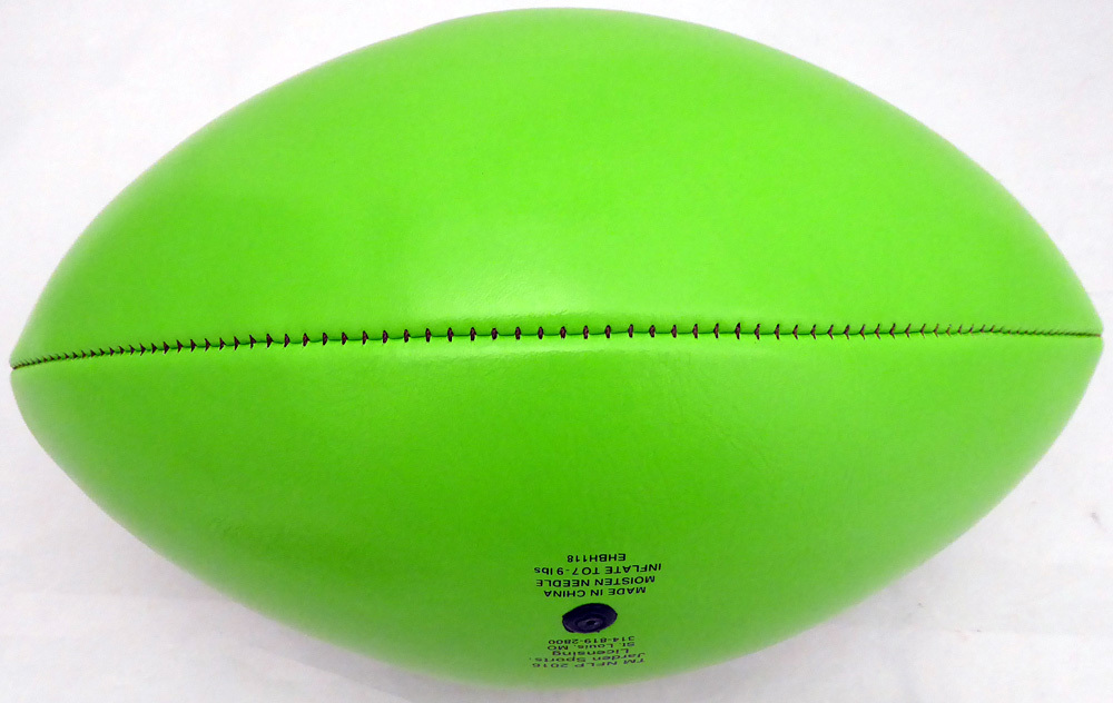 Frank Clark Autographed Green Seattle Seahawks Logo Football Mcs Holo #137955 Image a