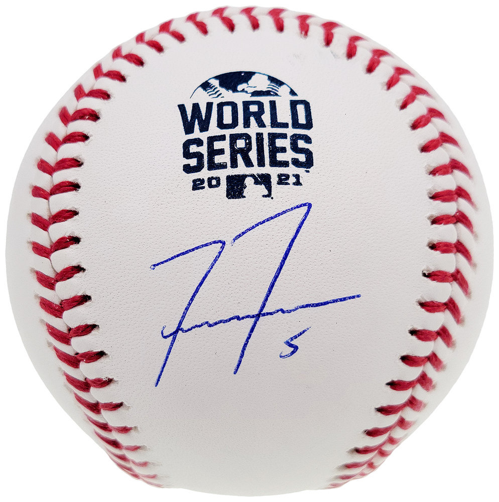 Freddie Freeman Atlanta Braves Autographed 2021 World Series