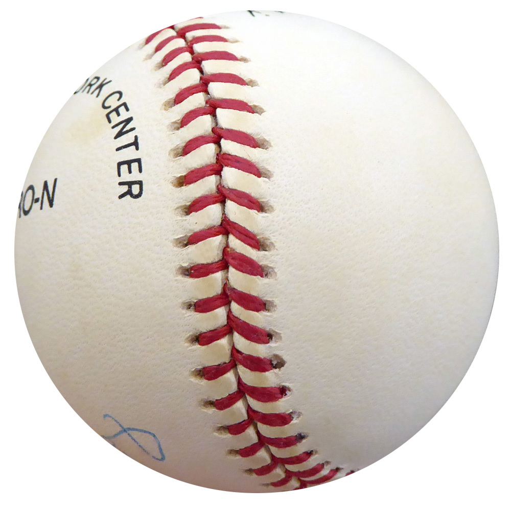 Frenchy Bordagary Autographed Official Nl Baseball Brooklyn Dodgers Beckett Beckett Image a