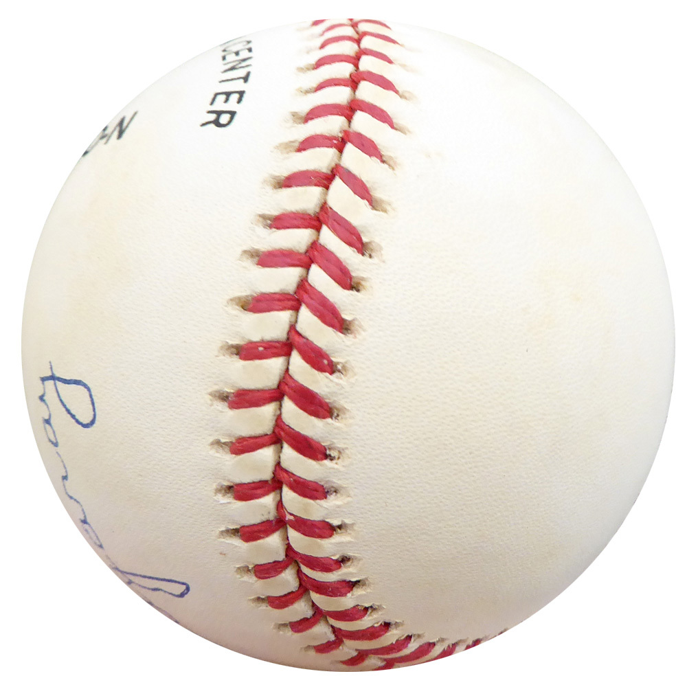 Frenchy Bordagary Autographed Official Nl Baseball Brooklyn Dodgers Beckett Beckett Image a