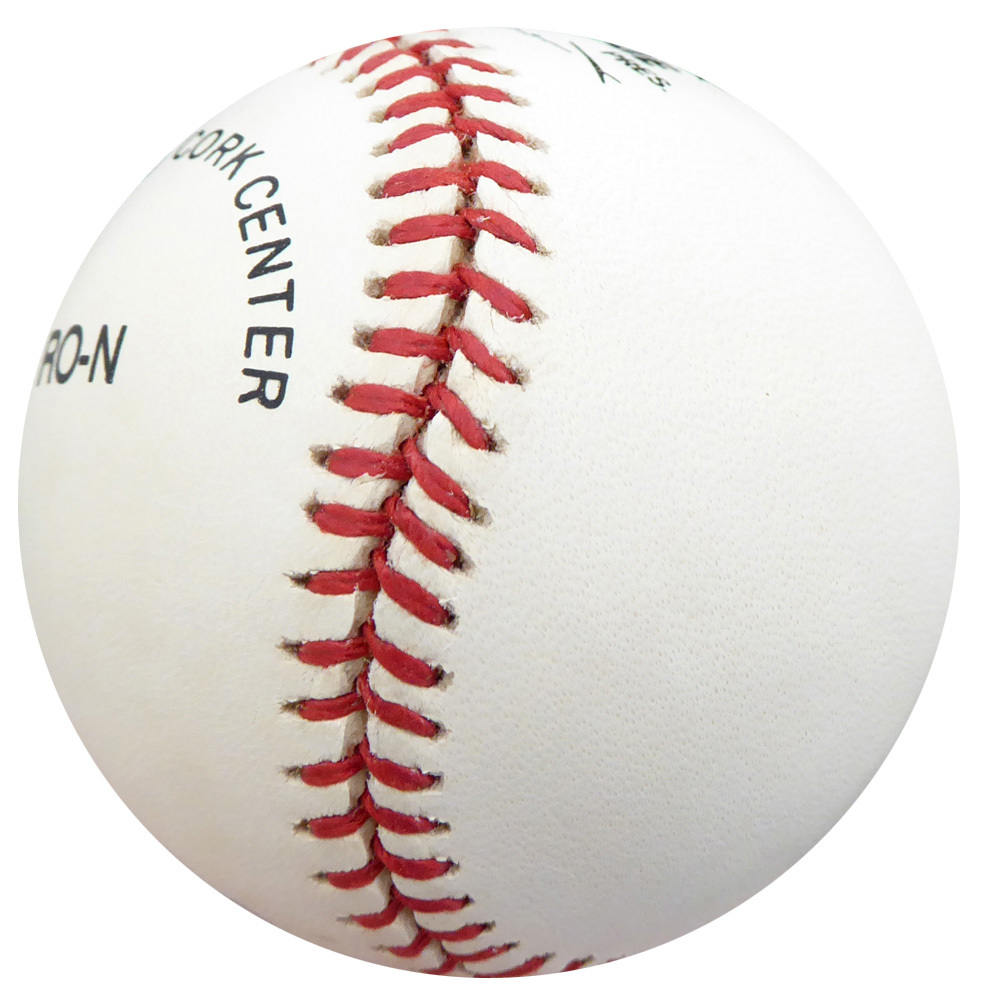 Frenchy Bordagary Autographed Official Nl Baseball Brooklyn Dodgers Beckett Beckett Image a