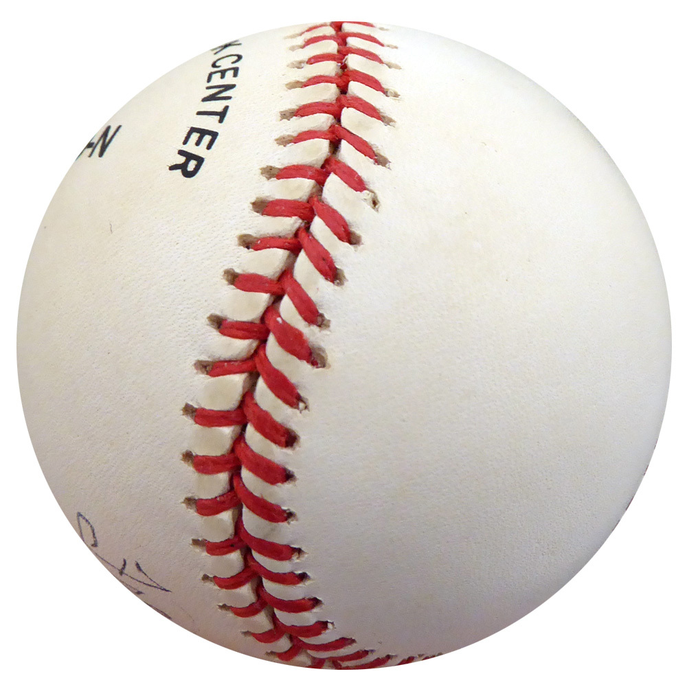 Frenchy Bordagary Autographed Official Nl Baseball Brooklyn Dodgers Beckett Beckett Image a