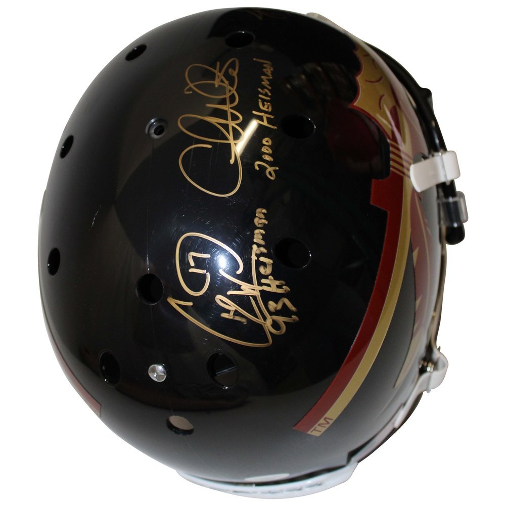 FSU 3 H/T Jameis Winston,Weinke, & Charlie Ward Autographed Signed Schutt Rep F/S Helmet-JSA Image a