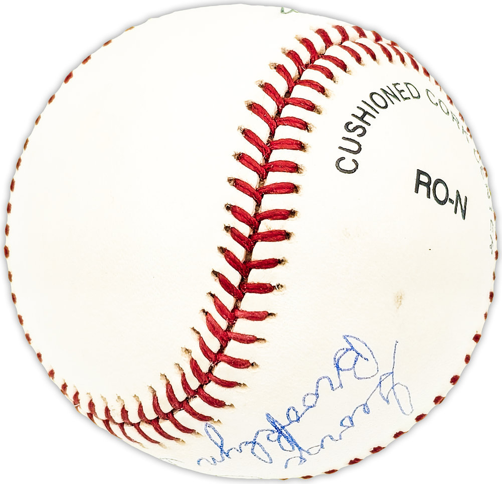 George Cisar Autographed Signed Official Nl Baseball Brooklyn Dodgers "1937" Beckett Beckett Qr #Bm25181 Image a