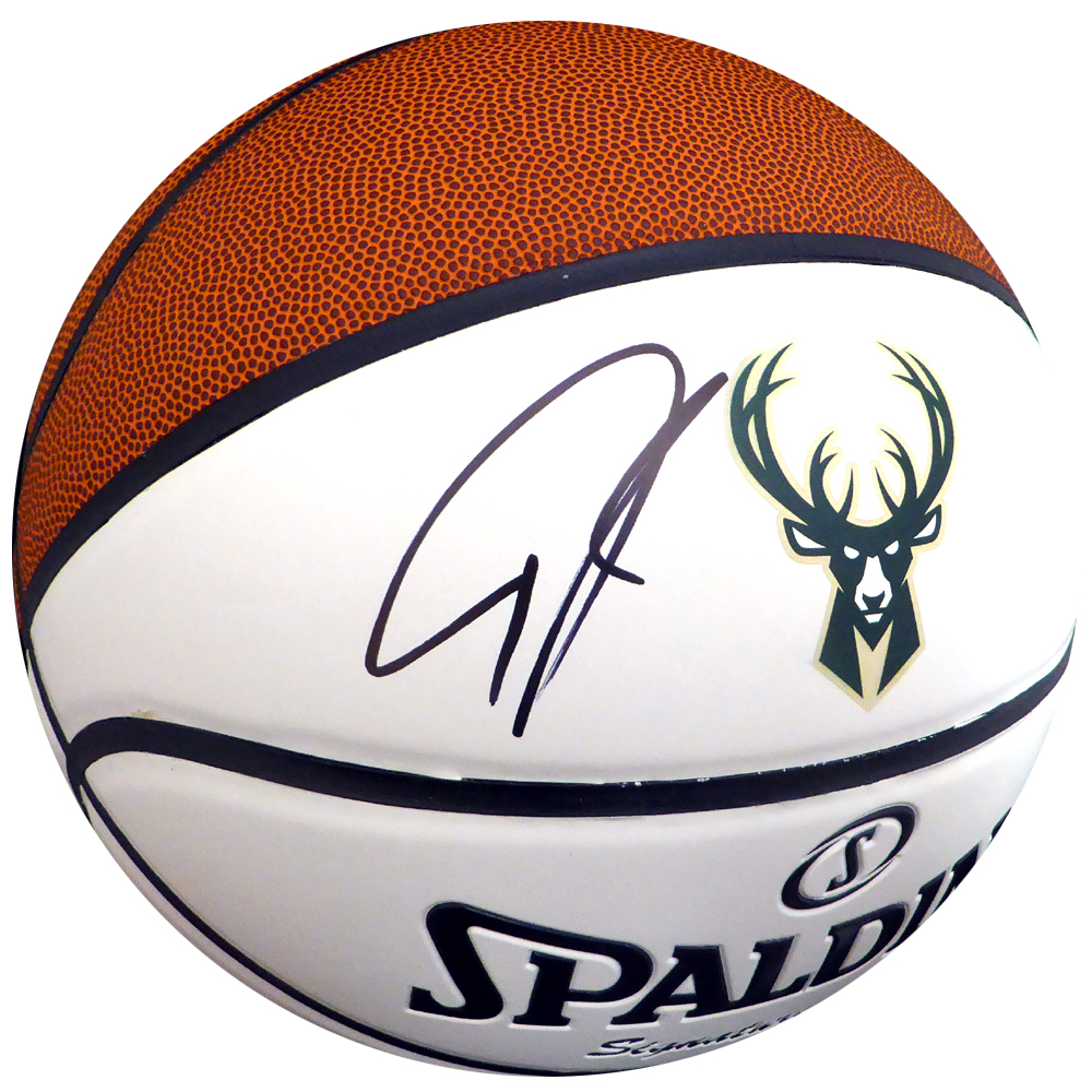 giannis antetokounmpo milwaukee bucks autographed nike