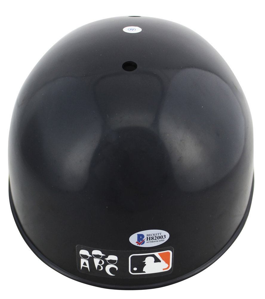 Giants Willie Autographed Signed Mccovey Authentic Full Size Batting Helmet Beckett Image a