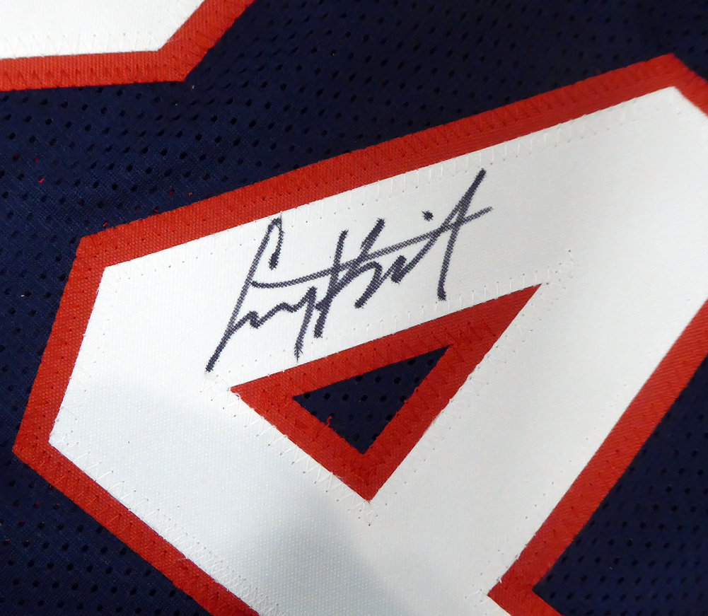 Gonzaga Bulldogs Corey Kispert Autographed Signed Blue Jersey All American Mcs Holo #194890 Image a