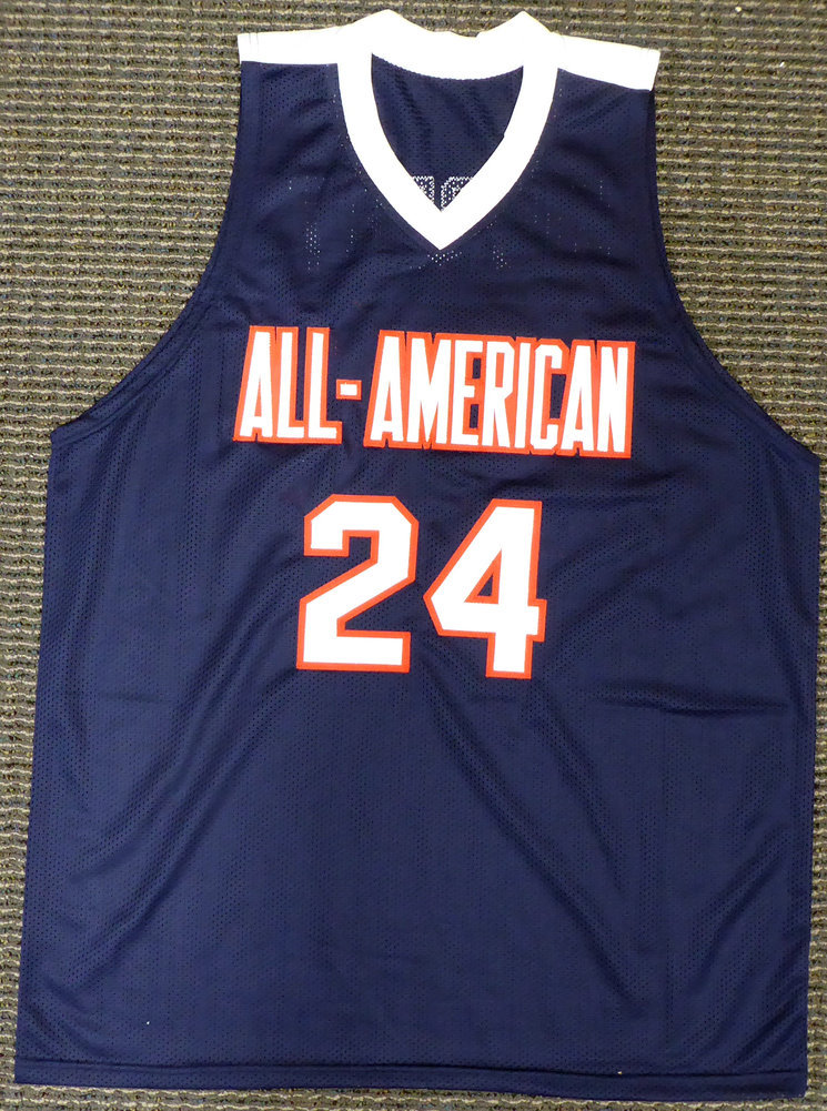 Gonzaga Bulldogs Corey Kispert Autographed Signed Blue Jersey All American Mcs Holo #194890 Image a