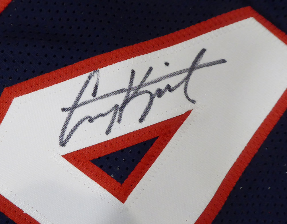 Gonzaga Bulldogs Corey Kispert Autographed Signed Blue Jersey Mcs Holo #194889 Image a