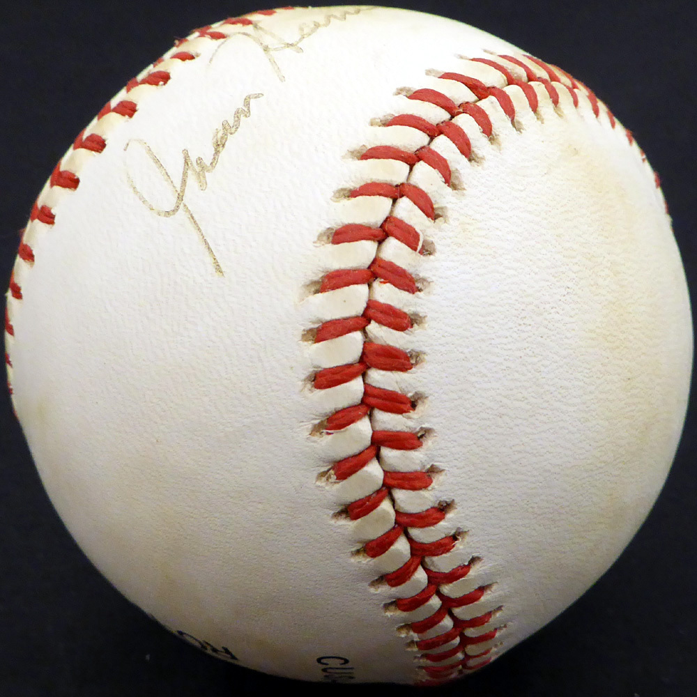 Granny Hamner Autographed Official Nl Baseball Philadelphia Phillies Beckett Beckett Image a