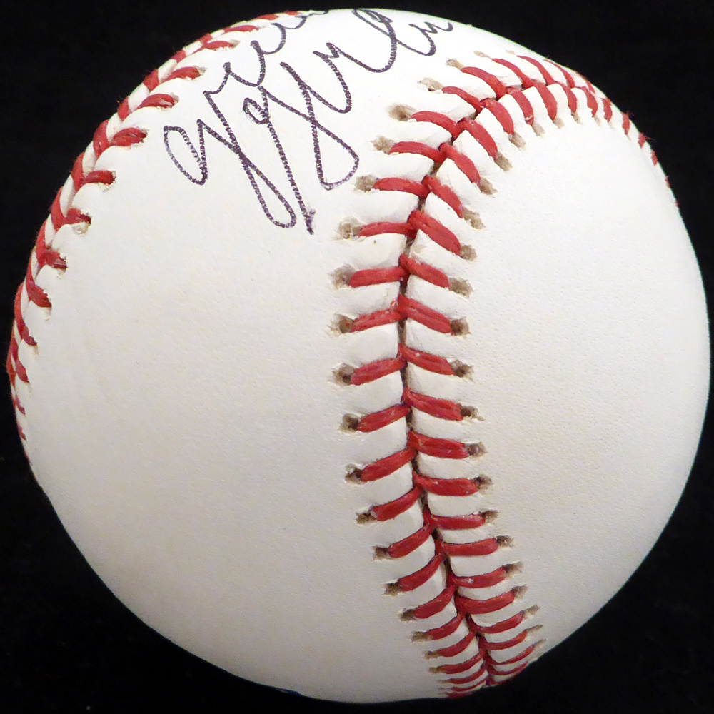 Greg Halman Autographed Official MLB Baseball Seattle Mariners Beckett Beckett Image a