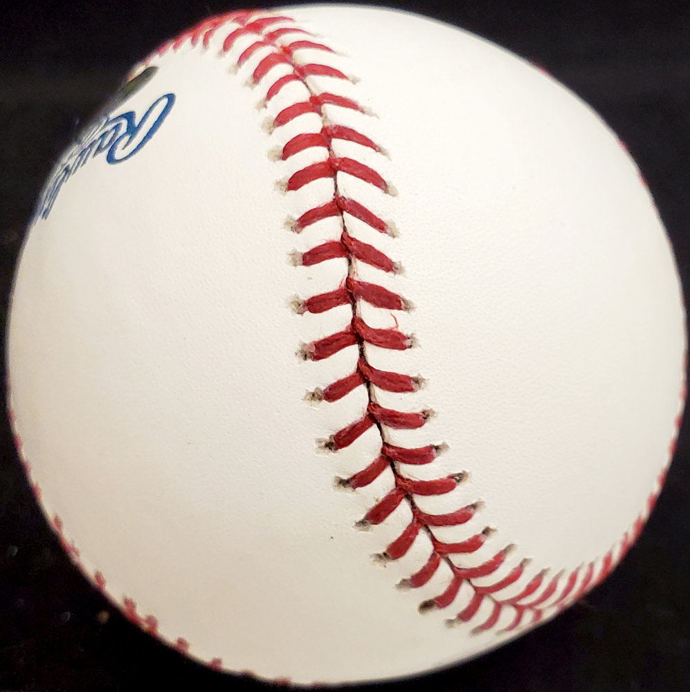 Greg Halman Autographed Official MLB Baseball Seattle Mariners Mcs Holo #55024 Image a