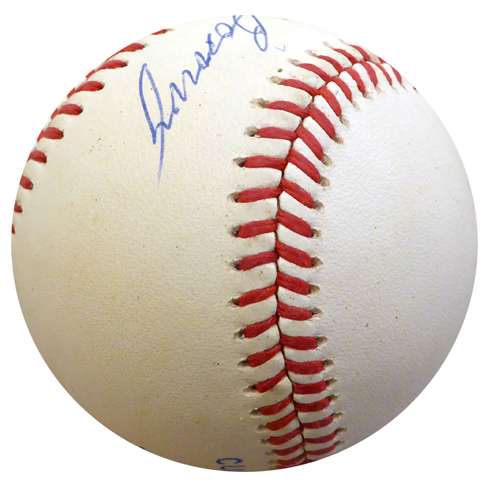 Hank Borowy Autographed Signed Official Al Baseball New York Yankees