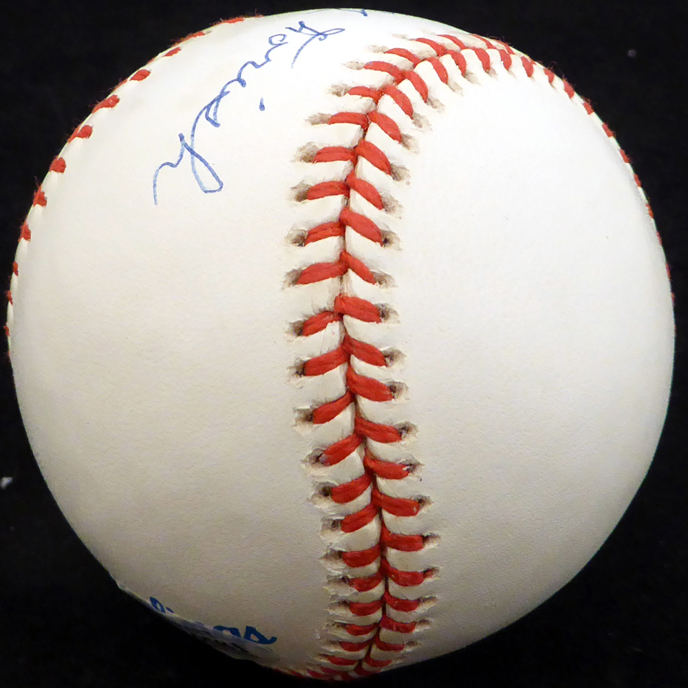 Harry Dorish Autographed Official Al Baseball Chicago White Sox Beckett Beckett Image a