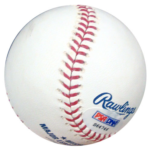 Hayden Penn Autographed Official MLB Baseball Baltimore Orioles PSA/DNA Image a