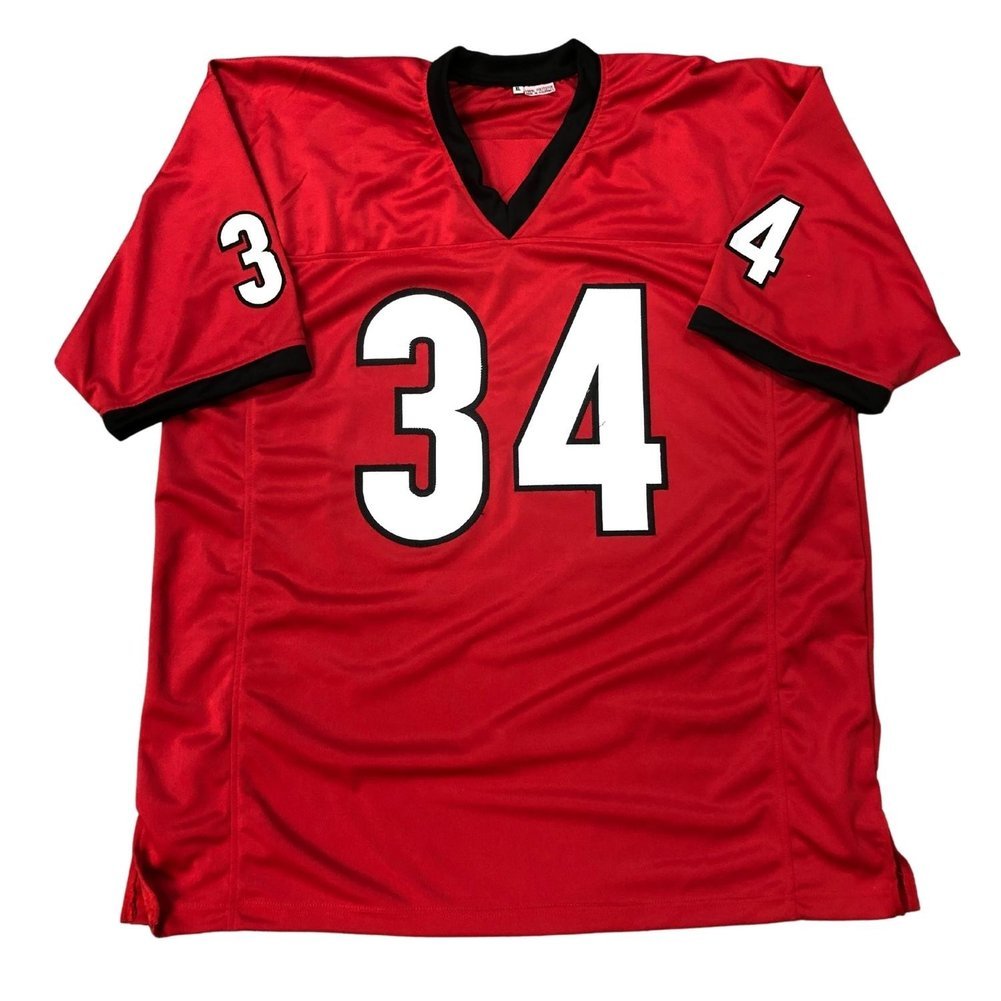 Herschel Walker Autographed Signed Bulldogs Custom Alternate