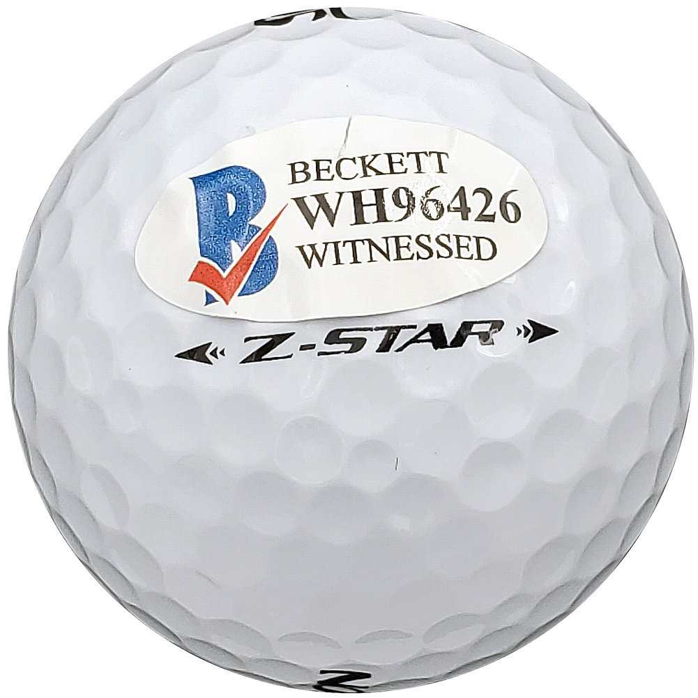 Hideki Matsuyama Autographed Srixon Golf Ball Z Star Beckett Beckett Image a