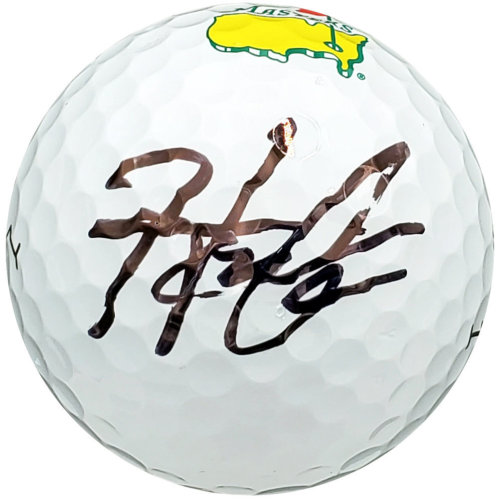 Hideki Matsuyama Autographed Titleist Masters Logo Golf Ball Pro V1 Beckett Beckett Image a