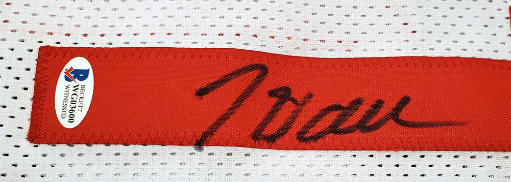 Houston Rockets John Wall Autographed White Jersey Beckett Beckett Image a