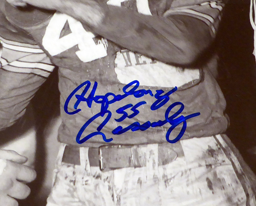 Howard "Hopalong" Cassady Autographed 16X20 Photo Ohio State Buckeyes Beckett Beckett Image a