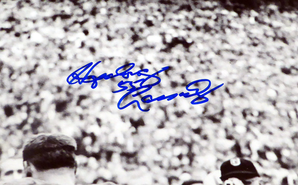 Howard "Hopalong" Cassady Autographed 16X20 Photo Ohio State Buckeyes Beckett Beckett Image a