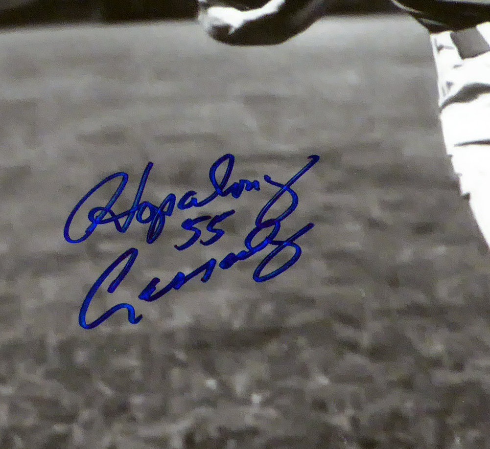 Howard "Hopalong" Cassady Autographed 16X20 Photo Ohio State Buckeyes Beckett Beckett Image a