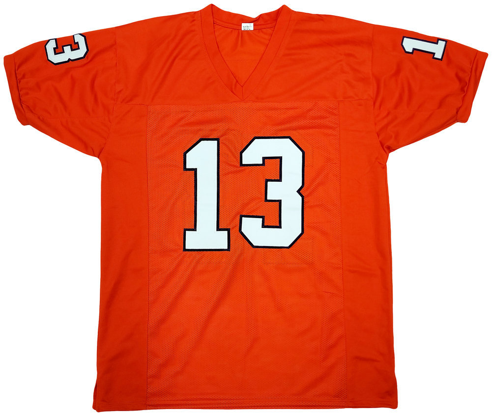 Clemson Tigers Hunter Renfrow Autographed Orange Jersey Beckett Beckett Qr #205669 Image a