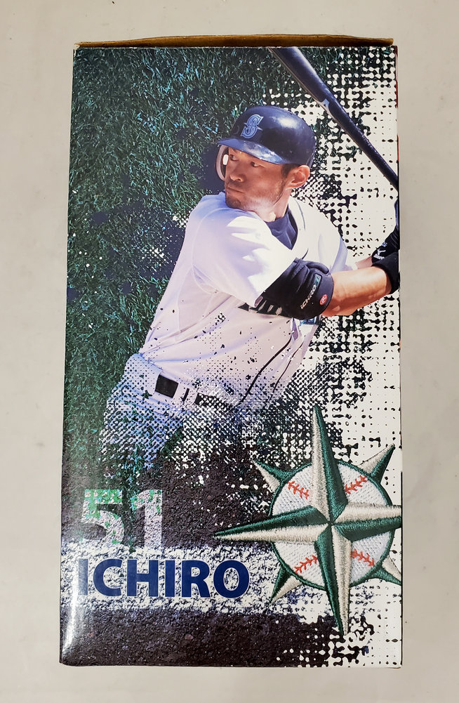 Ichiro Suzuki Autographed Signed 2011 Hit Counter Bobblehead Box Seattle Mariners Is Holo #193663 Image a
