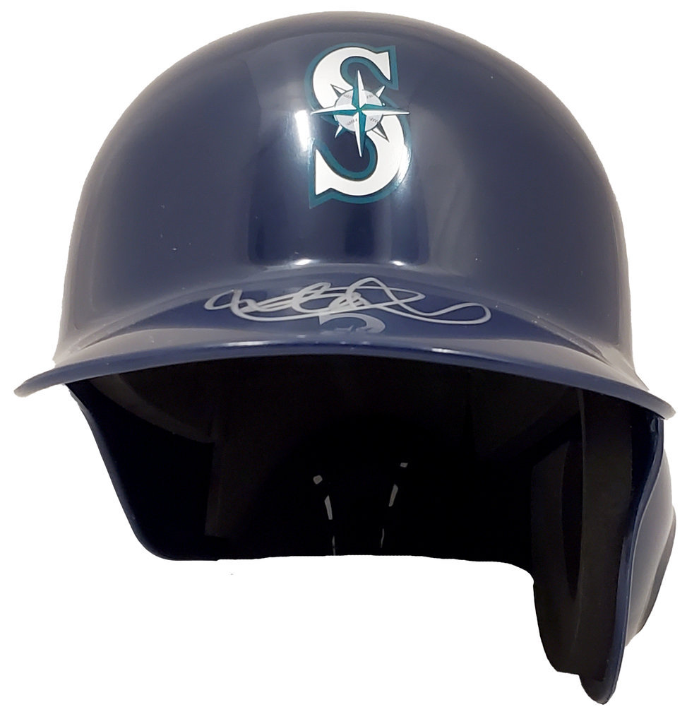 Ichiro Suzuki Autographed Seattle Mariners Batting Mini Helmet Is Holo #190510 Image a