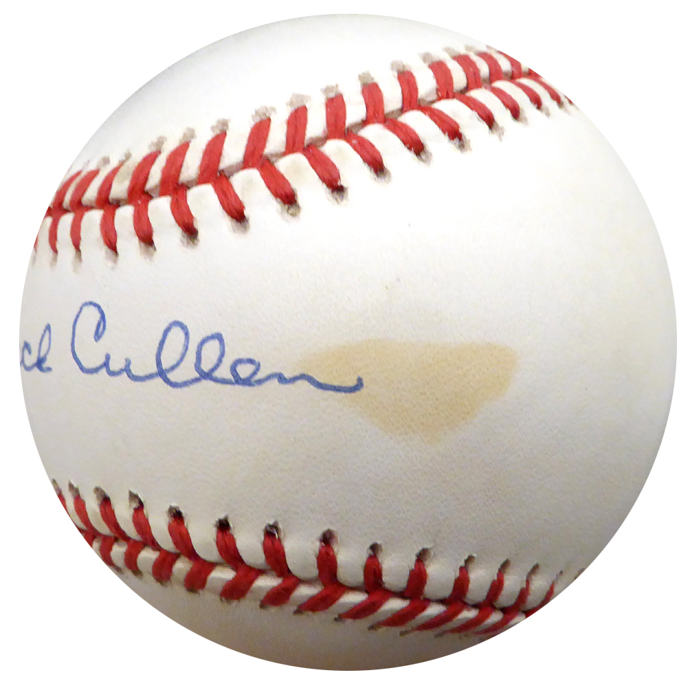 Jack Cullen Autographed Official Al Baseball New York Yankees Beckett Beckett Image a