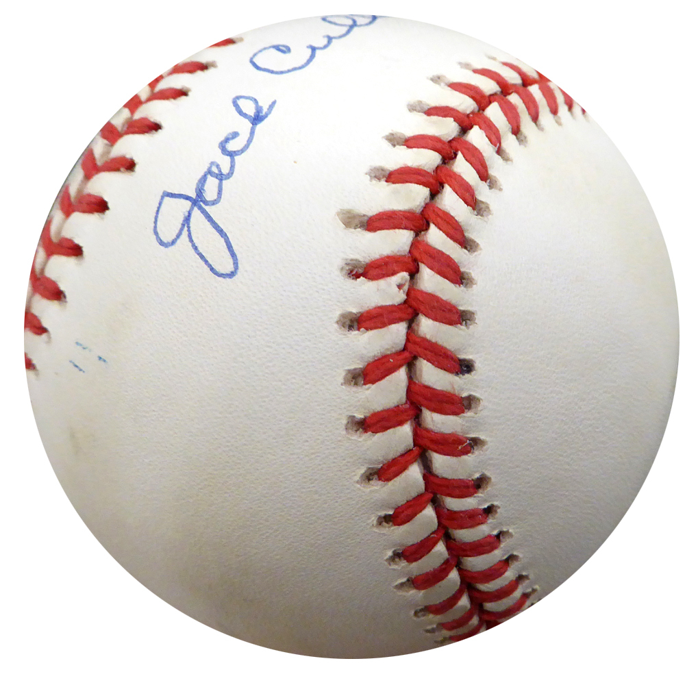 Jack Cullen Autographed Official Al Baseball New York Yankees Beckett Beckett Image a