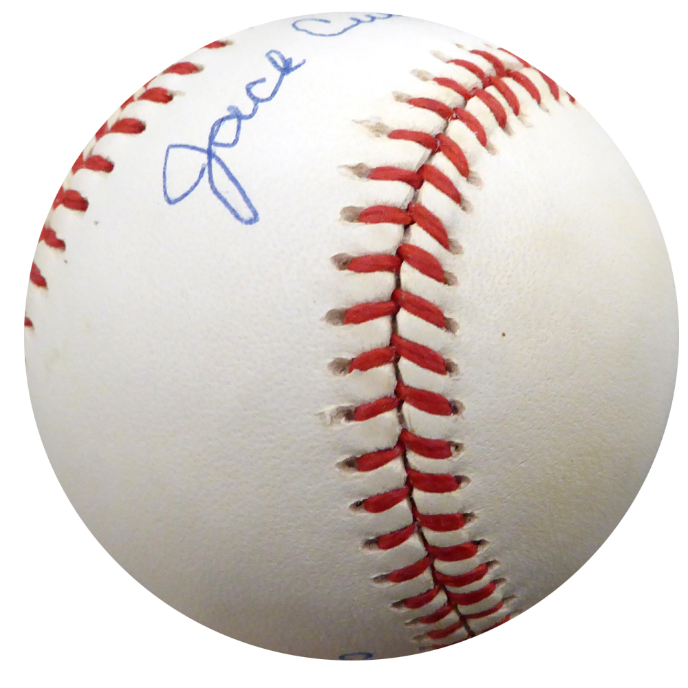 Jack Cullen Autographed Official Al Baseball New York Yankees Beckett Beckett Image a