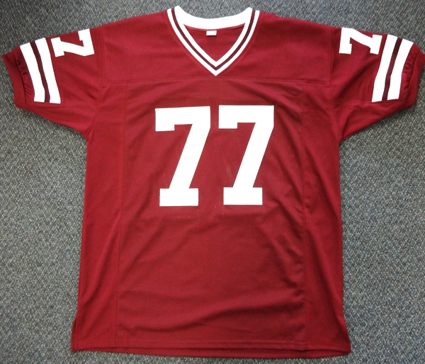 Texas A&M Aggies Jacob Green Autographed Maroon Jersey Mcs Holo #85999 Image a