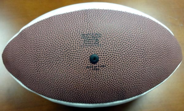 Jacob Green Autographed White Logo Football Seattle Seahawks Mcs Holo #82241 Image a