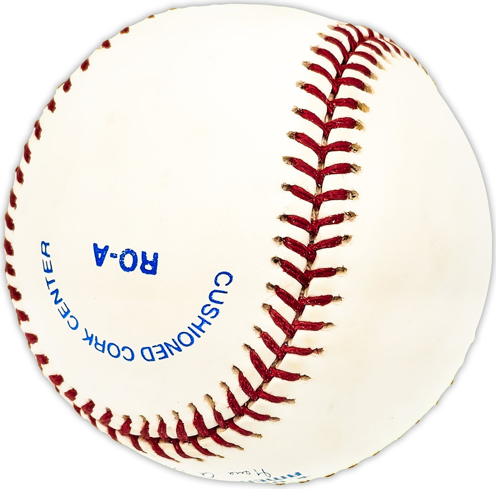 Jake Wood Autographed Official Al Baseball Detroit Tigers Beckett Beckett Qr #Bm25069 Image a