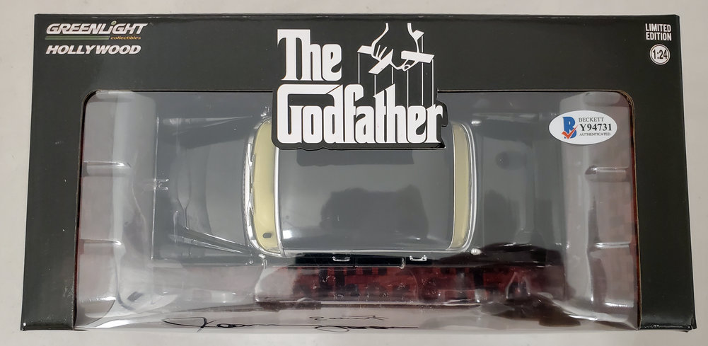 James Caan Autographed The Godfather Die Cast Car "Sonny" Beckett Beckett Image a