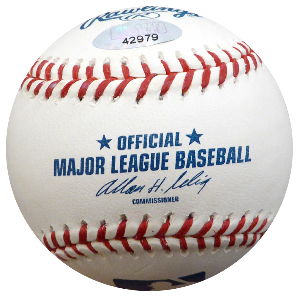 James Jones Autographed Official MLB Baseball Seattle Mariners Mcs Holo #42979 Image a