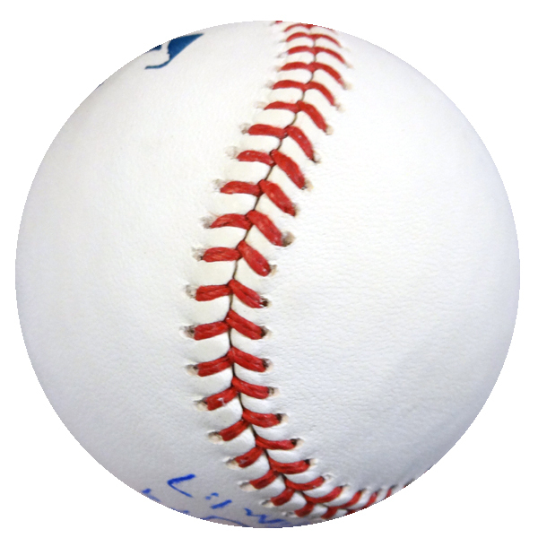 James Jones Autographed Official MLB Baseball Texas Rangers Mcs Holo #42973 Image a
