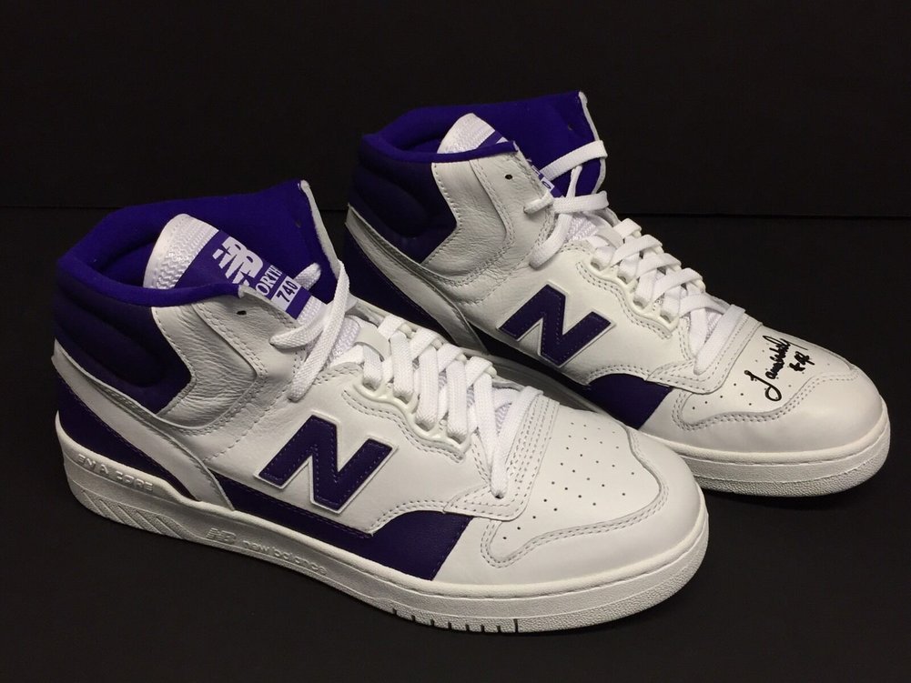 James Worthy Autographed Signed New Balance Shoes Sneakers P740La ...