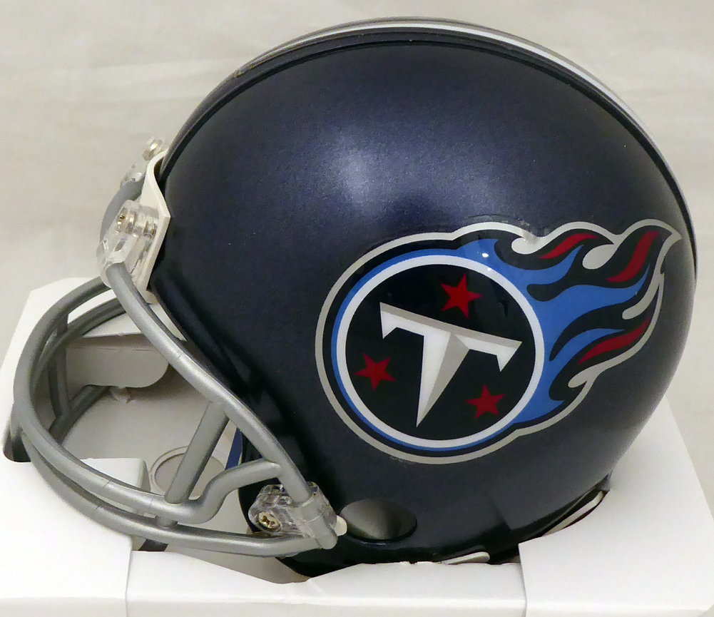 Jevon Kearse Autographed Signed Tennessee Titans Mini Helmet Beckett The Freak Beckett Image a