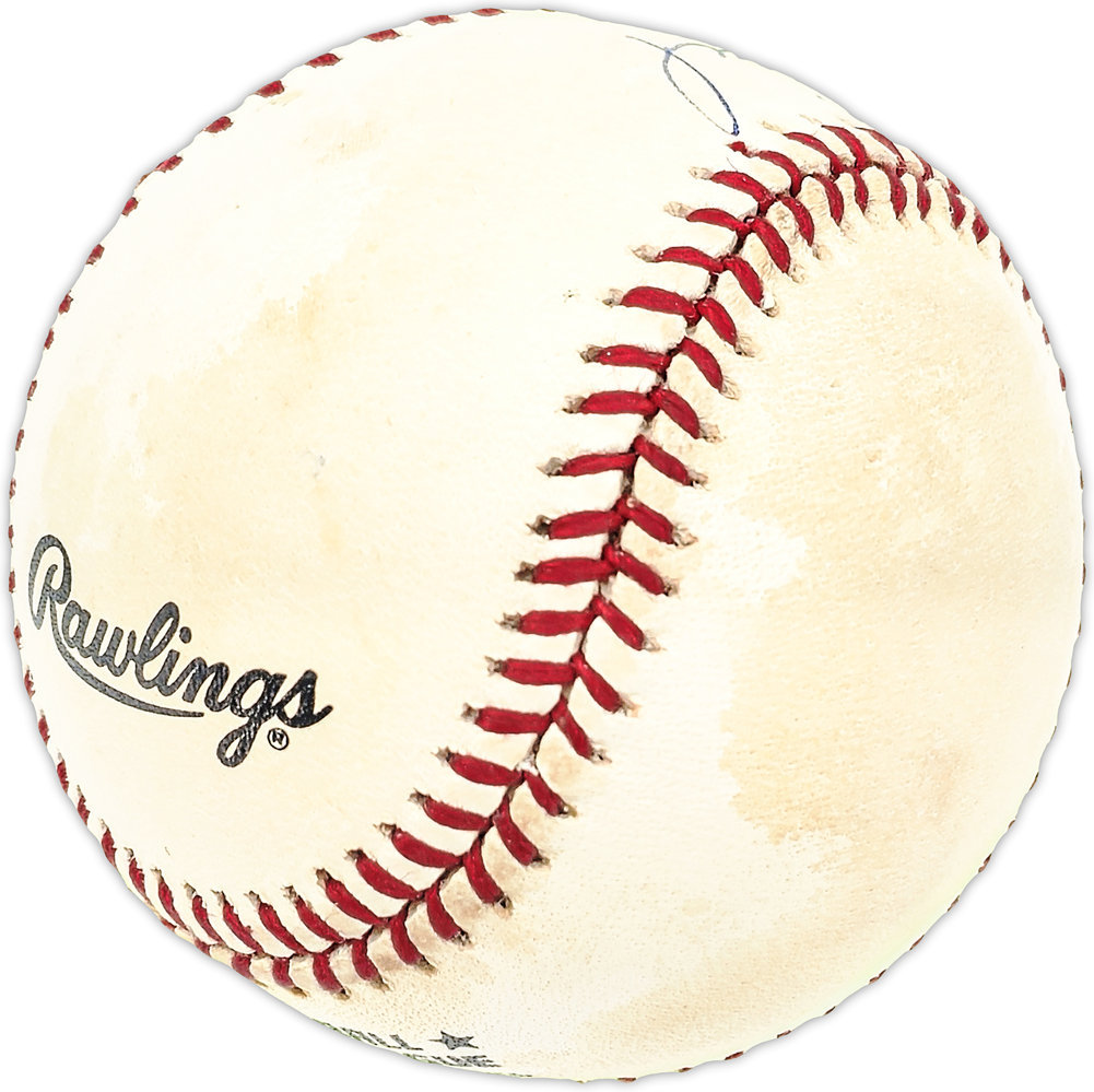 Jim Eisenreich Autographed Official Nl Baseball Philadelphia Phillies, Kansas City Royals #227589 Image a