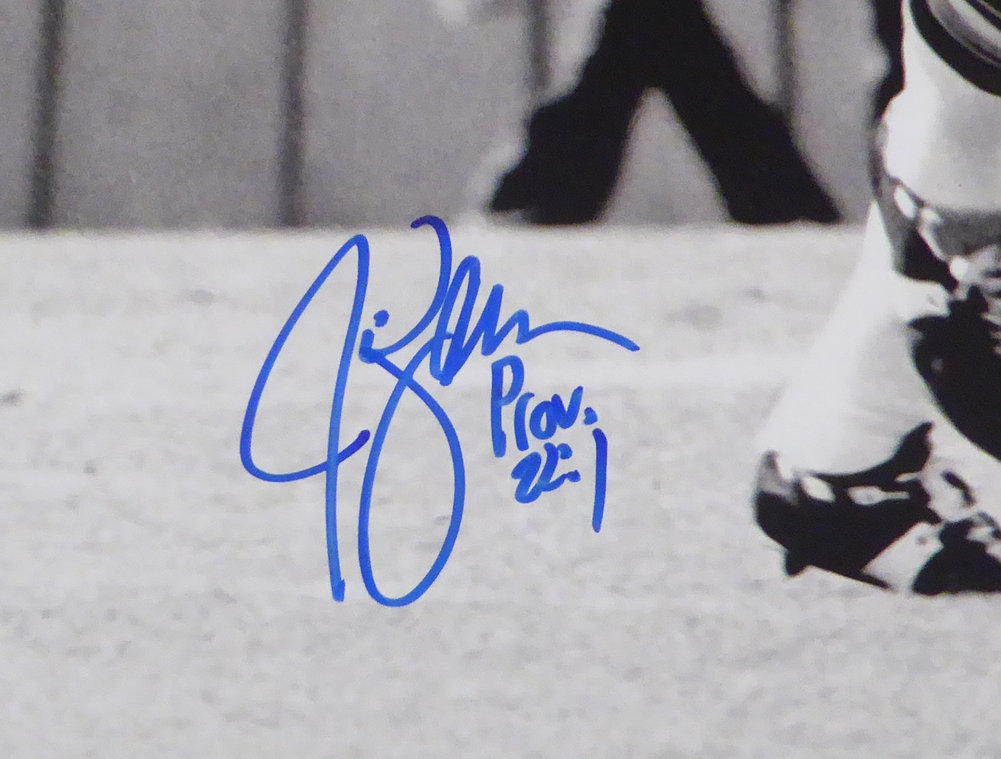 Jim Zorn Autographed 16X20 Photo Seattle Seahawks Mcs Holo #112510 Image a