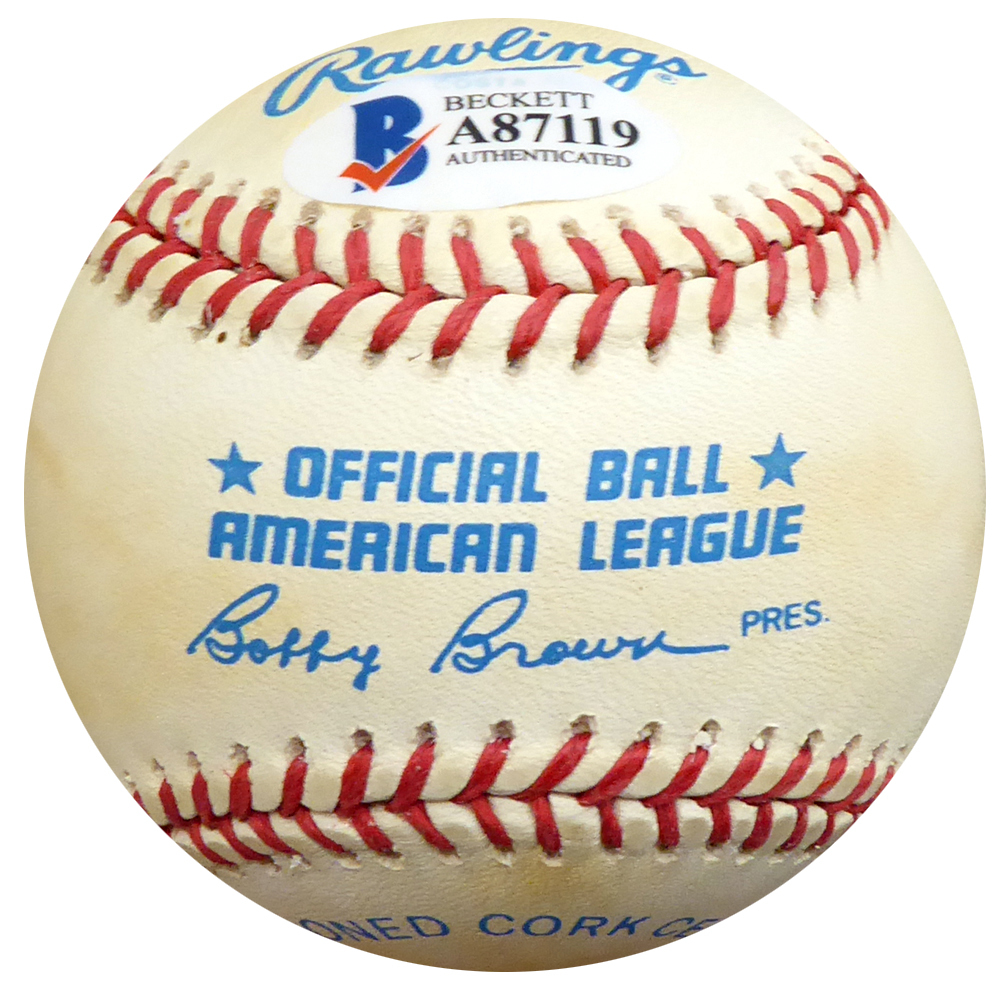 Joe DiMaggio Autographed Signed Official AL Baseball New York Yankees