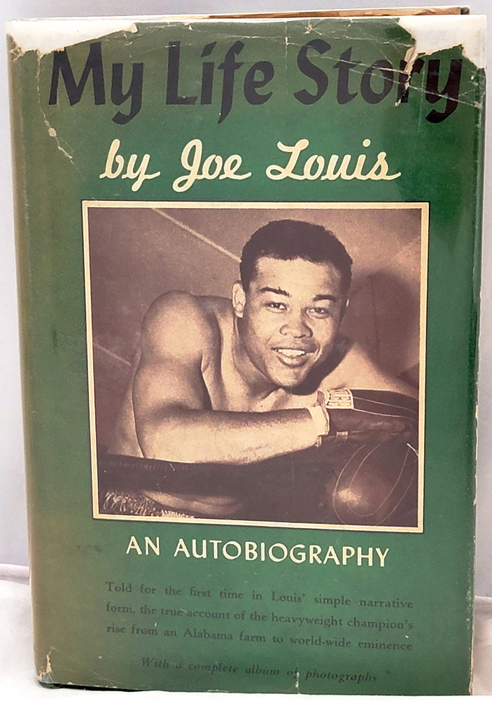 Joe Louis Autographed My Life Story Autobiography Book Heavyweight Champion JSA Image a