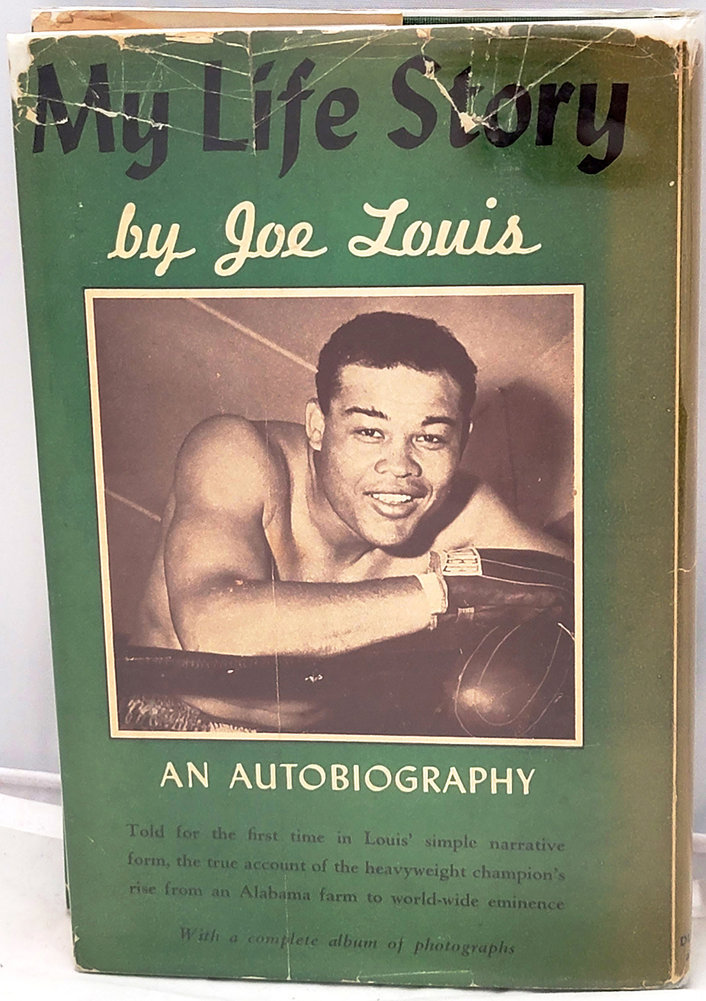 Joe Louis Autographed My Life Story Autobiography Book Heavyweight Champion JSA Image a