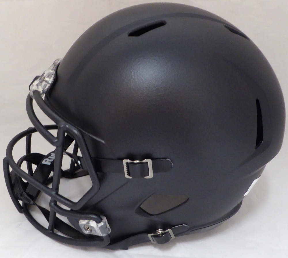 Joey Bosa Autographed Signed Ohio State Buckeyes Black Full Size Speed Replica Helmet Beckett
