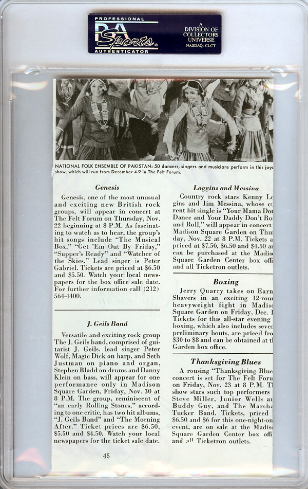 John Brisker, "Downtown" Fred Brown & Dick Snyder Autographed Signed 4.5X8 Cut Signature Seattle Sonics PSA/DNA Image a