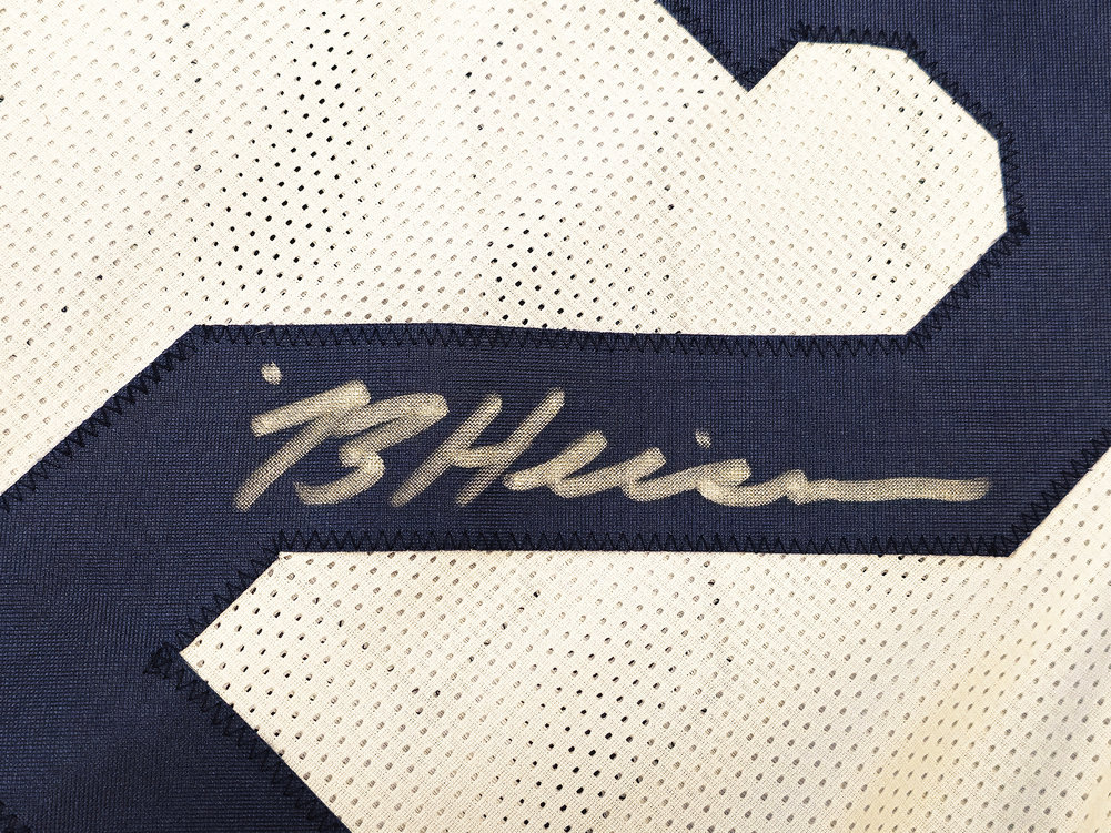 Penn State Nittany Lions John Cappelletti Autographed White Jersey "73 Heisman" JSA Image a